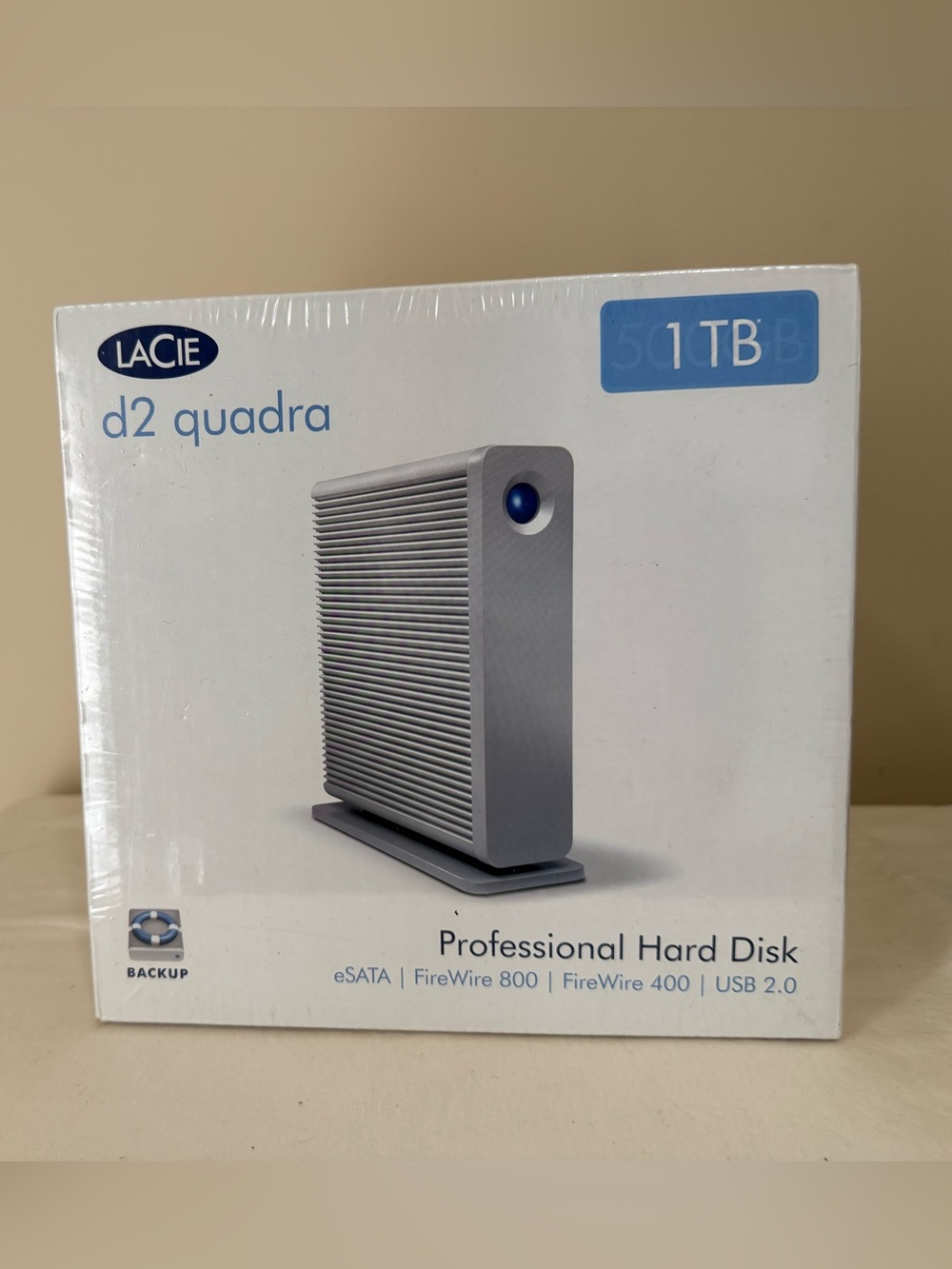 1TB: Storage - External Hard Drive Box